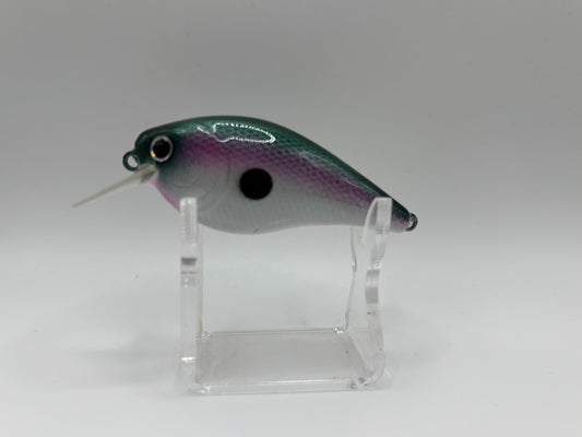1.5 Square Bill Crankbait Green/Pink Shad