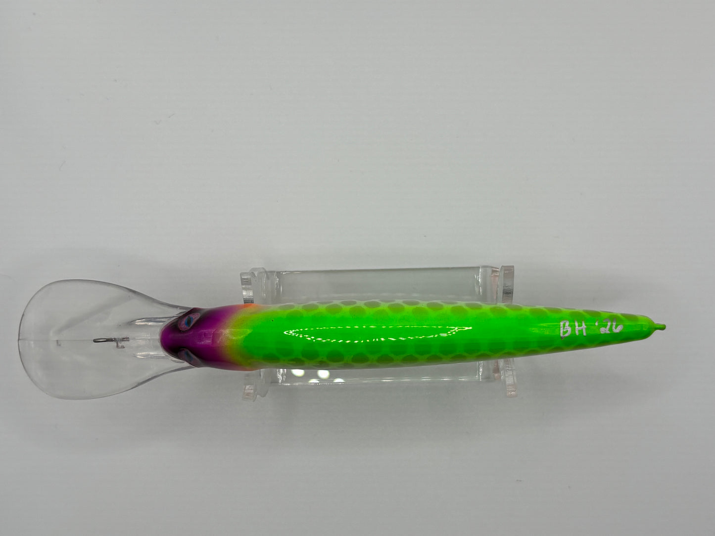Deep Diving Bandit Style Lure Neon Clown