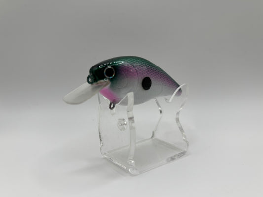 1.5 Square Bill Crankbait Green/Pink Shad