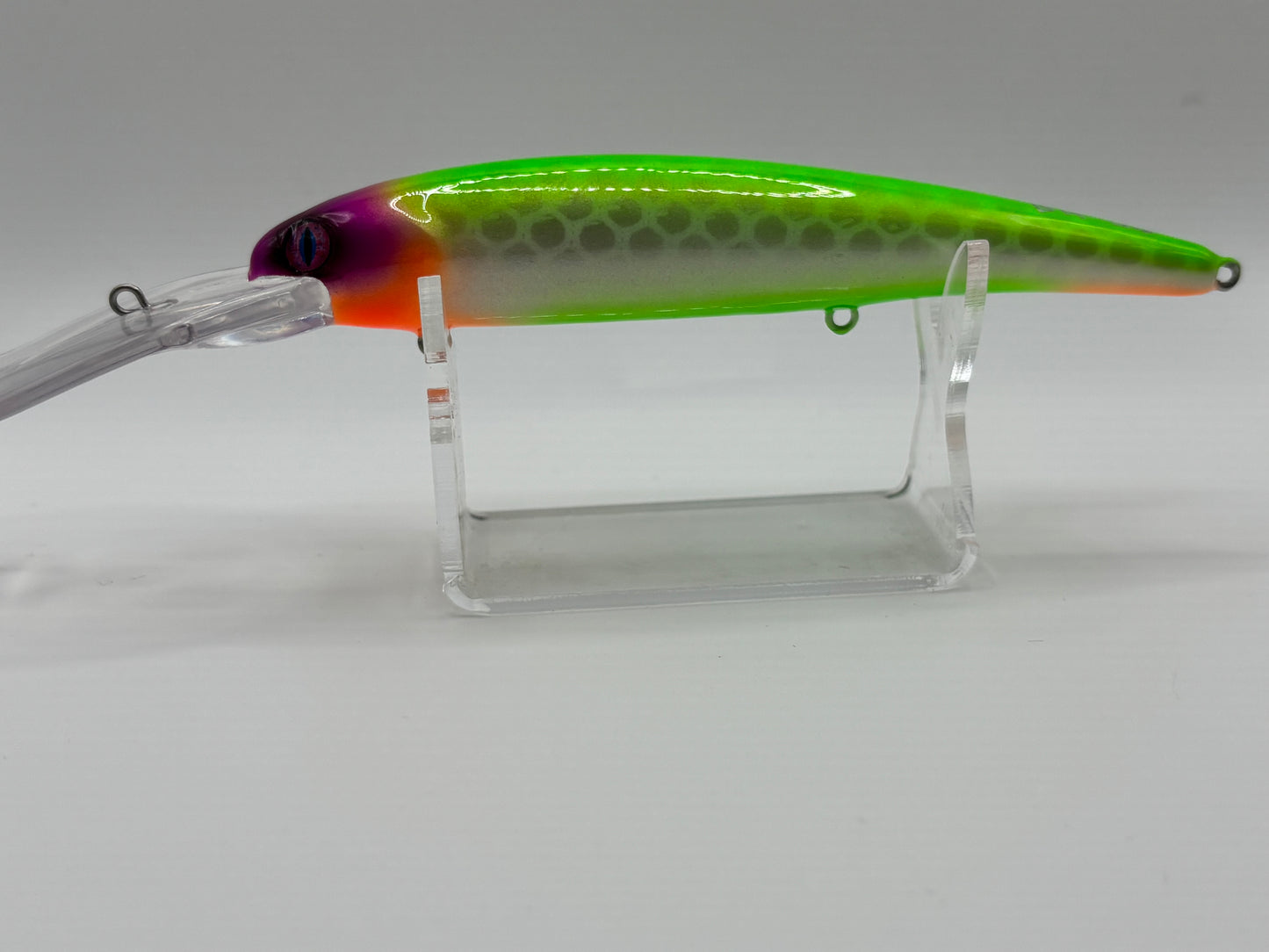 Deep Diving Bandit Style Lure Neon Clown